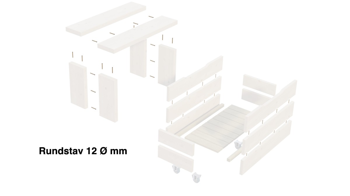 Dynbox sprängskiss med mått 3